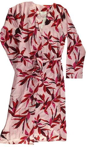 Ny D-XEL lyserød blomstret kimono