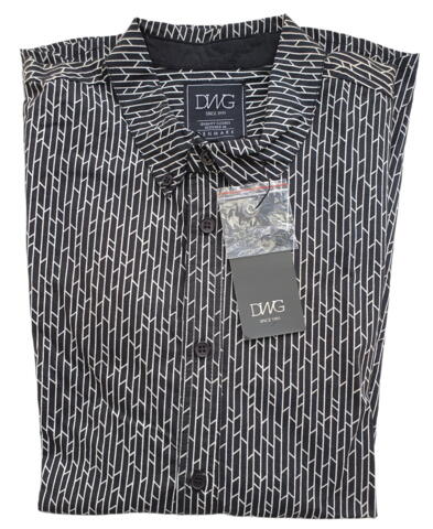 Ny D-XEL sort mønstret skjorte str. 16 år