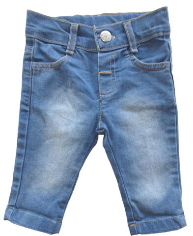 Concept blå denim bukser str. 3-6 mdr