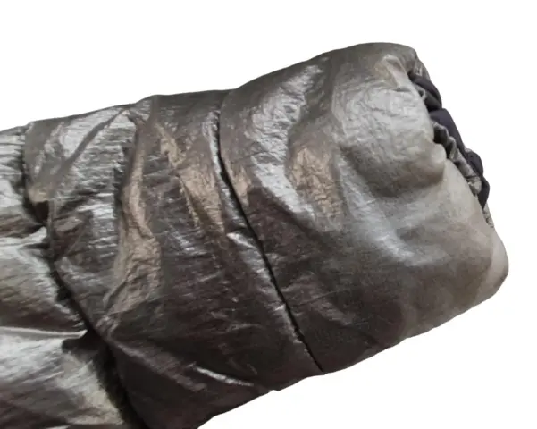 Nærbillede af ærme.