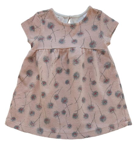 Zara babygirl lys rosa kjole str. 86