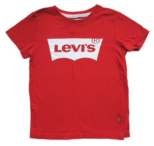 Levis rød kortærmet t-shirt str. 6