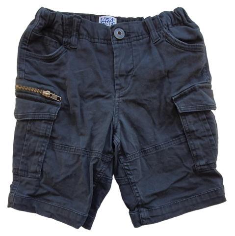 Jack & jones sorte denimshorts str. 134