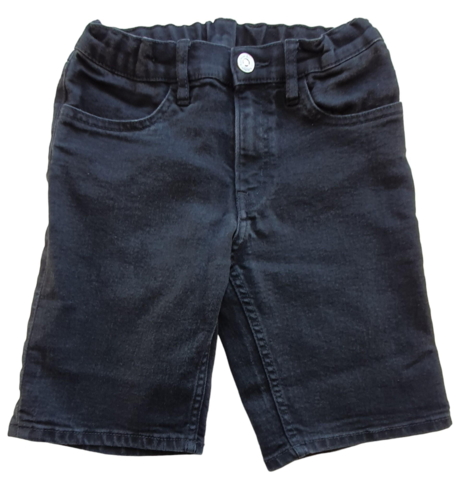 H&M sorte denimshorts str. 128