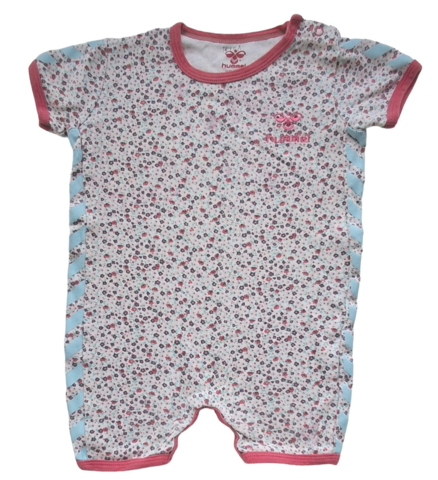 Hummel rosa småblomstret beach-body str. 86