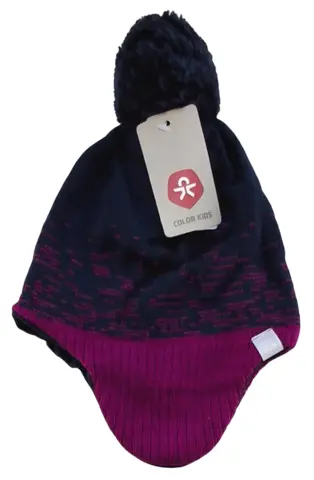 Mørkeblå m. pink