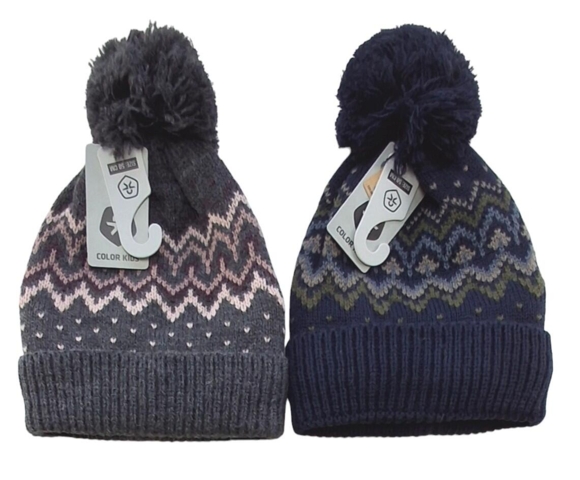 Nye Color kids varme uld huer