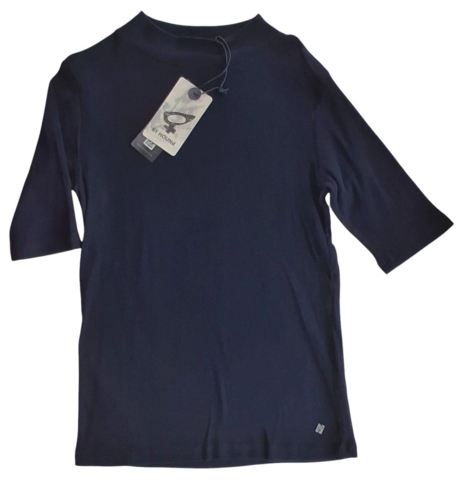 Ny Hound mørkeblåsort rib T-shirt str. XL