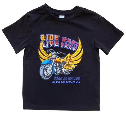Shein sort kortærmet T-shirt str. 18-24 M