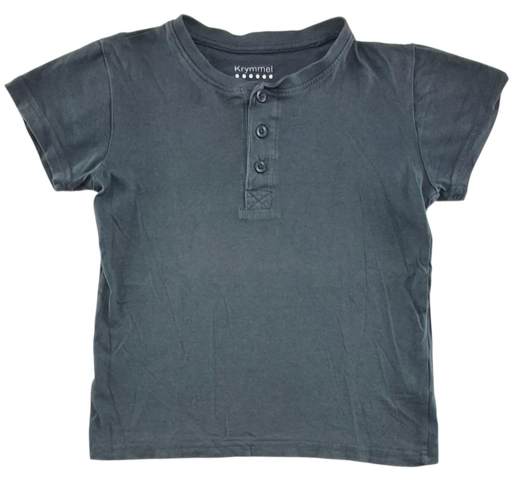 Krymmel grå kortærmet T-shirt str. 104-110