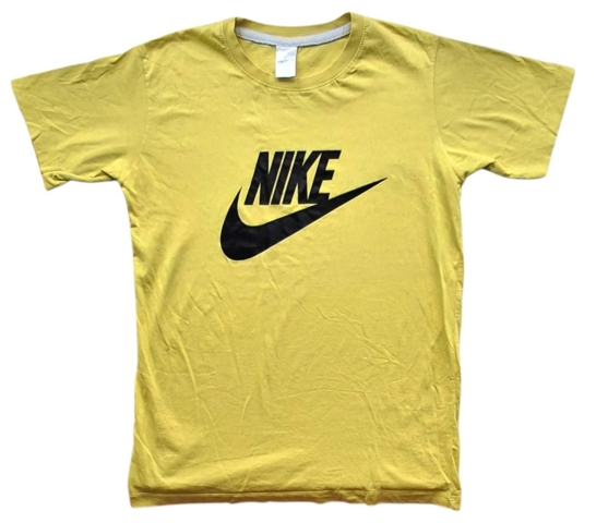 Pure cotton citrongul kortærmet T-shirt str. 14 år
