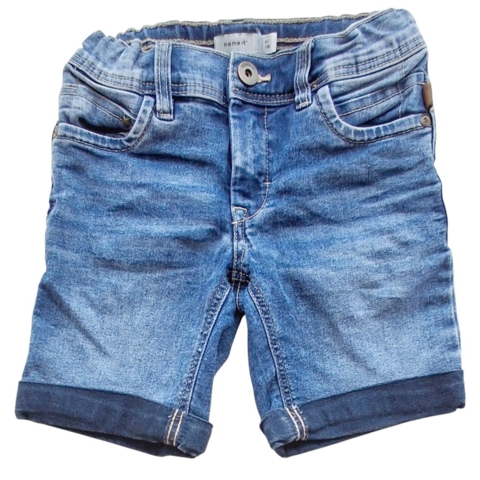 Name it blå denim shorts str. 116