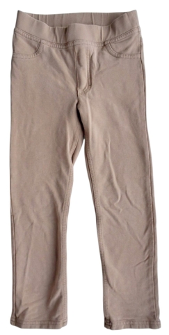 H&M lysebrune elastiske leggings str. 116