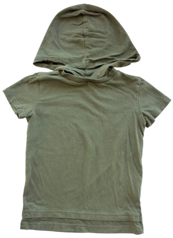Fribo armygrøn kortærmet T-shirt str. 98-104