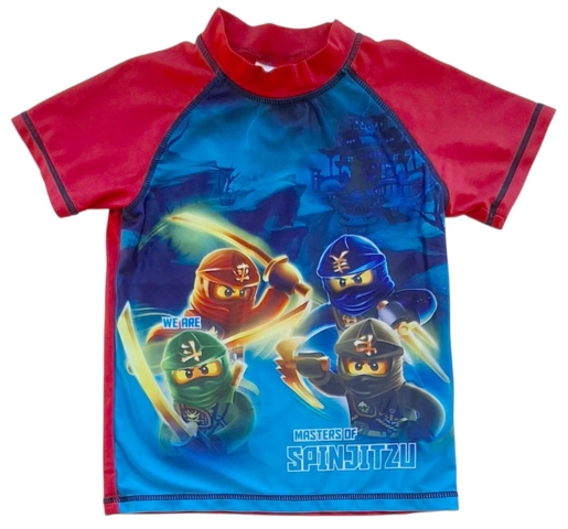 Lego Wear rød kortærmet UV-T-shirt str. 104