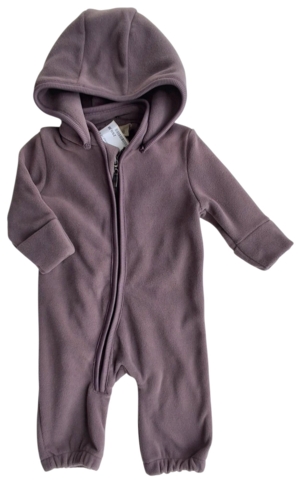 Ny Nordic label lyngfarvet fleece køredragt