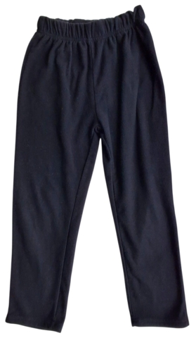 Nordbjørn sorte fleece bukser str. 110-116