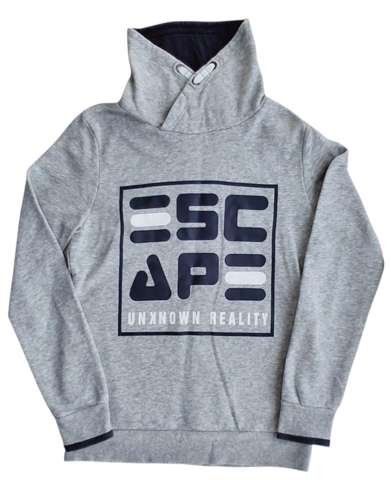 H&M lysegrå langærmet sweatshirt str. 146-152