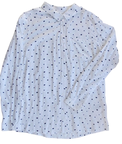 Ny Cool club hvid langærmet skjorte str. 164 cm