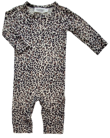 MarMar tynd beige heldrag med dyreprint str. 56