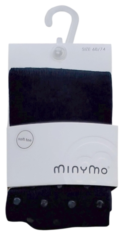 Nye Minymo mørkeblå kravle strømpebukser str. 68-74