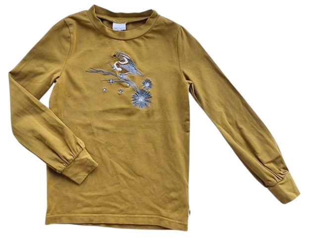 Fred's world karrygul langærmet bluse str. 110