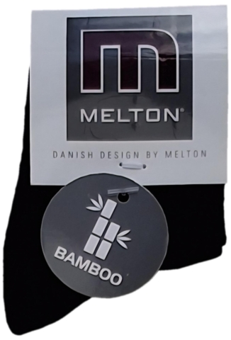 Nye Melton sorte bløde bambus babystrømper