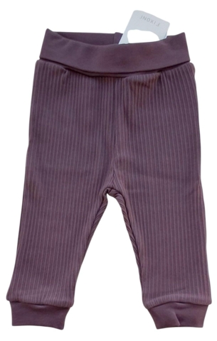 Nye Fixoni mørklilla rib bukser str. 62