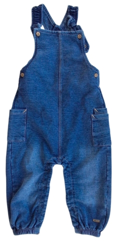 Nye blå elastiske overall's str. 74