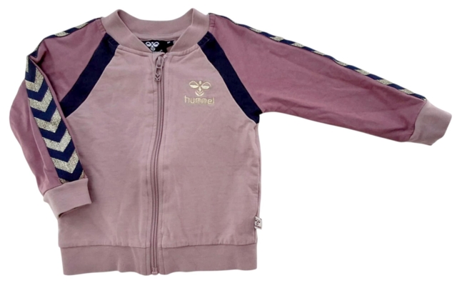 Hummel mørk rosa træningstrøje str. 80