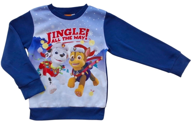 Níckelodeon mørkeblå langærmet sweatshirt str. 4-5