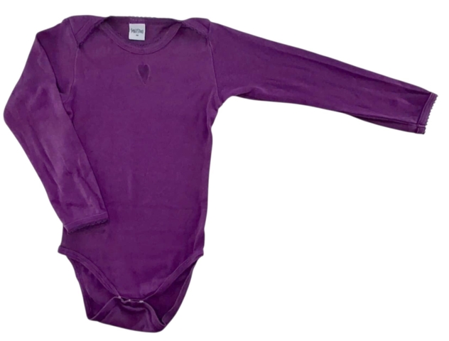 Smallstuff lilla langærmet body str. 98