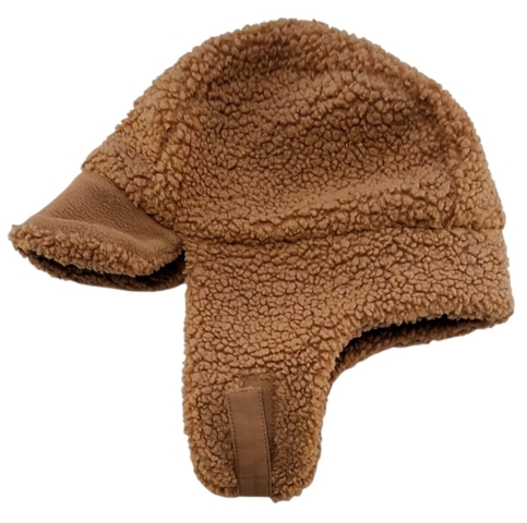 H&M brun teddy fleece hue str. 128-146