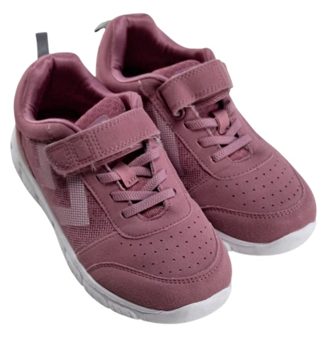 Hummel mørk rosa sneakers str. 35