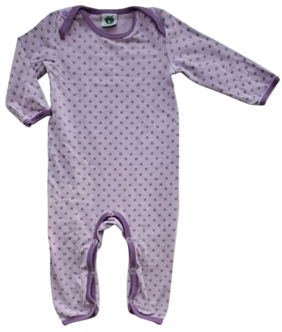 Småfolk lys lilla langærmet heldragt str. 68