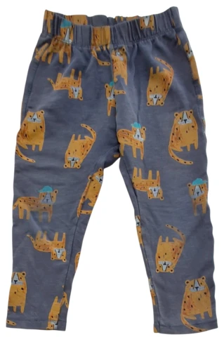 Zara mørkegrå lange bukser str. 104