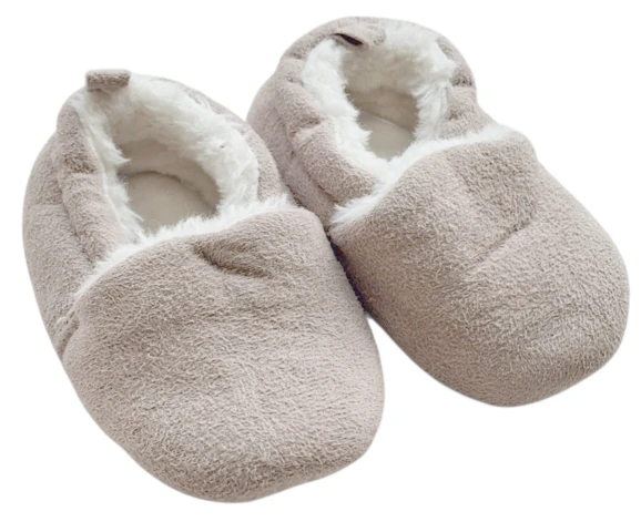 H&M lyse beige bløde futter str. 18-19