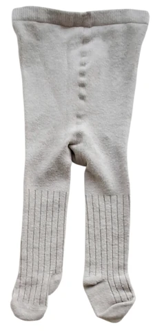 Be kids uld og viscose beige strømpebukser str. 68-74