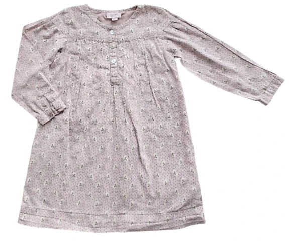 Noa Noa gammelrosa langærmet kjole str.104