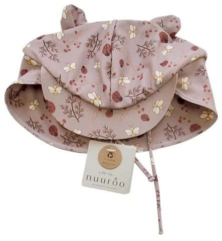 Ny Nuuroo rosa UV solhat med skygge