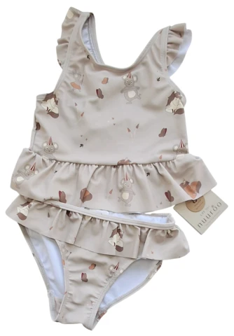 Ny Nuuroo beige UV bikini str. 98-104