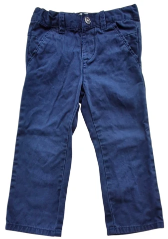 Name it mørkeblå chino langbukser str. 98