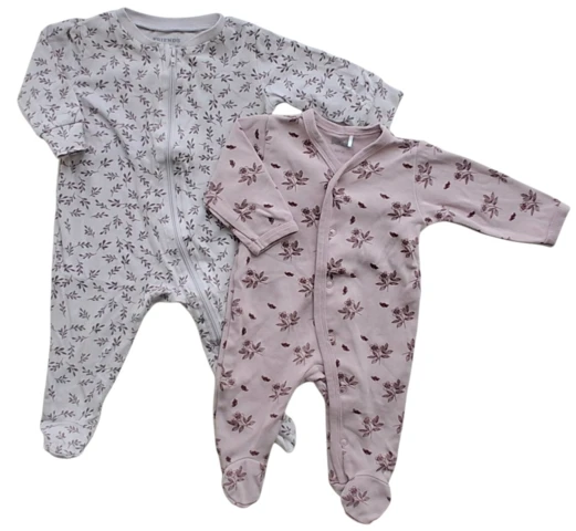 Be kids og Friends to rosa natdragter str. 50-56