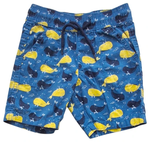 Lupilu petroleumsblå shorts str. 98-104