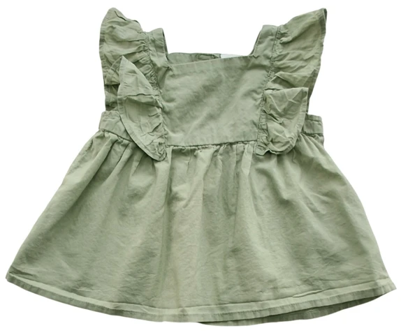 H&M lysegrøn sommerkjole str. 74