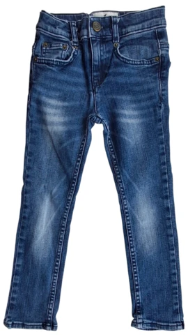 Tom Tailor blå lange denim bukser str. 110