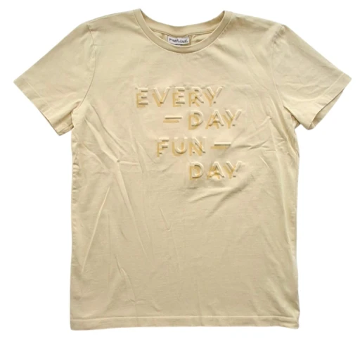 Pomp de lux gul kortærmet T-shirt str. 146-152