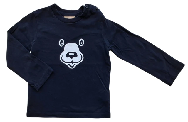 Levis sort langærmet bluse str. 24 mdr