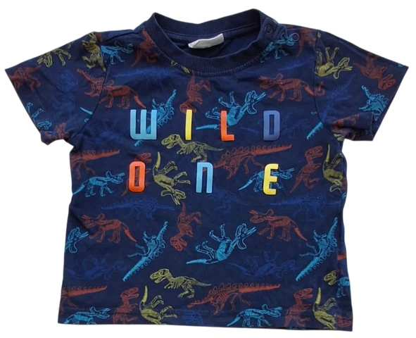 Coccodrillo mørkeblå kortærmet T-shirt str. 92
