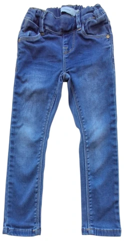 Name it blå elastiske jeggings str. 98